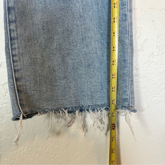 RISEN Los Angeles Women’s High Waisted, Cuffed Baggy Jeans, size 2XL (18) - Picture 10 of 10